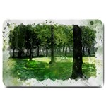 Beeches Trees Tree Lawn Forest Nature Large Doormat 30 x20  Door Mat