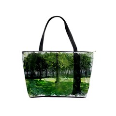 Beeches Trees Tree Lawn Forest Nature Classic Shoulder Handbag by Wegoenart