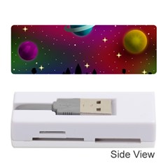 Asteroid Comet Star Space Aurora Memory Card Reader (stick) by Wegoenart