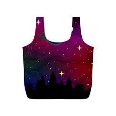 Asteroid Comet Star Space Aurora Full Print Recycle Bag (s) by Wegoenart