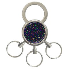 Number Digit Learning Education 3-ring Key Chain by Wegoenart