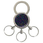 Number Digit Learning Education 3-Ring Key Chain Front