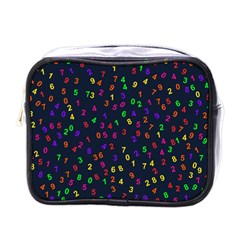 Number Digit Learning Education Mini Toiletries Bag (one Side)