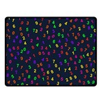 Number Digit Learning Education Fleece Blanket (Small) 50 x40  Blanket Front