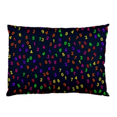 Number Digit Learning Education Pillow Case (two Sides) by Wegoenart