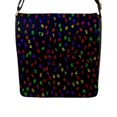 Number Digit Learning Education Flap Closure Messenger Bag (l) by Wegoenart