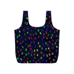 Number Digit Learning Education Full Print Recycle Bag (s) by Wegoenart