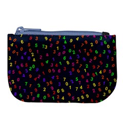 Number Digit Learning Education Large Coin Purse by Wegoenart