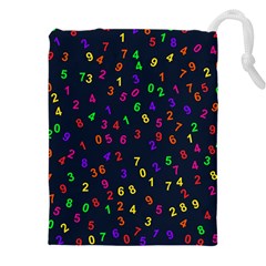 Number Digit Learning Education Drawstring Pouch (4xl) by Wegoenart