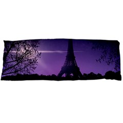 Eiffel Tower Paris-nigh Silhouette Body Pillow Case Dakimakura (two Sides) by Wegoenart