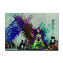 Eiffel Tower Paris France Europe Sticker A4 (10 Pack) by Wegoenart