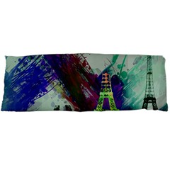 Eiffel Tower Paris France Europe Body Pillow Case Dakimakura (two Sides) by Wegoenart