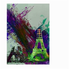 Eiffel Tower Paris France Europe Large Garden Flag (two Sides) by Wegoenart