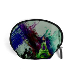 Eiffel Tower Paris France Europe Accessory Pouch (small) by Wegoenart