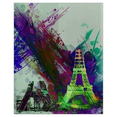 Eiffel Tower Paris France Europe Drawstring Bag (small) by Wegoenart