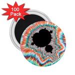 Fractal Abstract Background 2.25  Magnets (100 pack)  Front