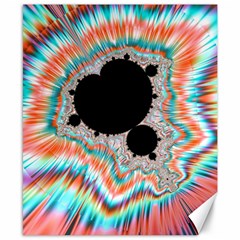 Fractal Abstract Background Canvas 8  X 10  by Wegoenart