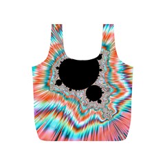 Fractal Abstract Background Full Print Recycle Bag (s) by Wegoenart