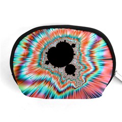 Fractal Abstract Background Accessory Pouch (medium) by Wegoenart