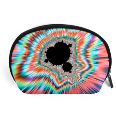 Fractal Abstract Background Accessory Pouch (large) by Wegoenart