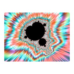 Fractal Abstract Background Double Sided Flano Blanket (mini)  by Wegoenart