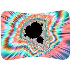 Fractal Abstract Background Velour Seat Head Rest Cushion by Wegoenart