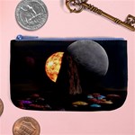 Eye Of Sauron Space Mushroom Moon Large Coin Purse Front