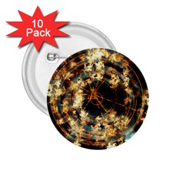 Science Fiction Background Fantasy 2 25  Buttons (10 Pack)  by Wegoenart