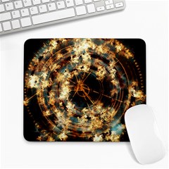 Science Fiction Background Fantasy Large Mousepad by Wegoenart