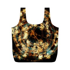 Science Fiction Background Fantasy Full Print Recycle Bag (m) by Wegoenart