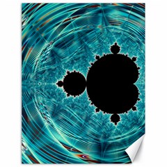 Mandelbrot Apple Fractal Abstract Canvas 18  X 24  by Wegoenart