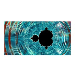 Mandelbrot Apple Fractal Abstract Satin Wrap 35  X 70  by Wegoenart