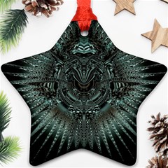 Abstract Art Fractal Artwork Ornament (star)