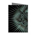 Abstract Art Fractal Artwork Mini Greeting Card Right