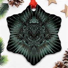 Abstract Art Fractal Artwork Ornament (snowflake)