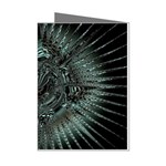 Abstract Art Fractal Artwork Mini Greeting Cards (Pkg of 8) Left