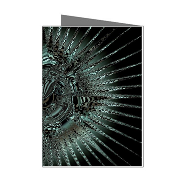 Abstract Art Fractal Artwork Mini Greeting Cards (Pkg of 8)