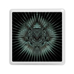 Abstract Art Fractal Artwork Memory Card Reader (square) by Pakrebo