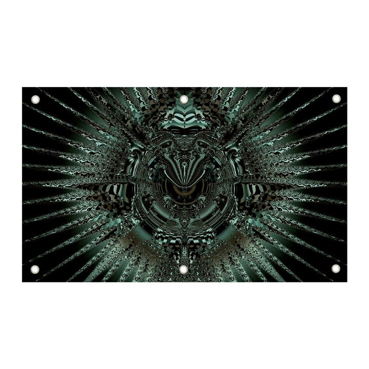 Abstract Art Fractal Artwork Banner and Sign 5  x 3 