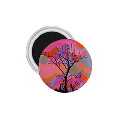 Tree Landscape Abstract Nature Colorful Scene 1 75  Magnets by danenraven