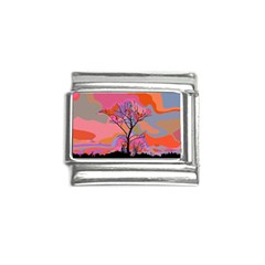 Tree Landscape Abstract Nature Colorful Scene Italian Charm (9mm)