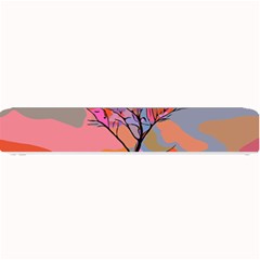 Tree Landscape Abstract Nature Colorful Scene Small Bar Mat by danenraven