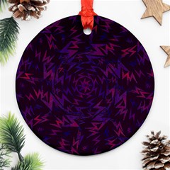 Art Pattern Design Wallpaper Background Cartoon Ornament (Round)