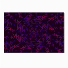 Art Pattern Design Wallpaper Background Cartoon Postcard 4 x 6  (Pkg of 10)