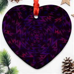 Art Pattern Design Wallpaper Background Cartoon Heart Ornament (Two Sides)