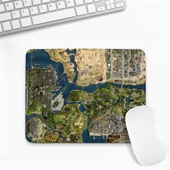 Map Illustration Grand Theft Auto Small Mousepad