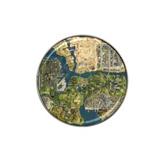 Map Illustration Grand Theft Auto Hat Clip Ball Marker