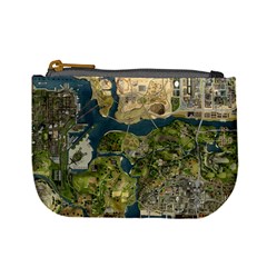 Map Illustration Grand Theft Auto Mini Coin Purse