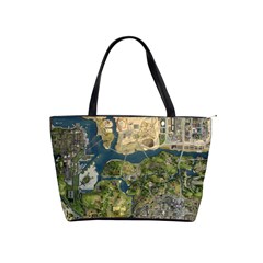 Map Illustration Grand Theft Auto Classic Shoulder Handbag