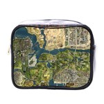 Map Illustration Grand Theft Auto Mini Toiletries Bag (One Side) Front